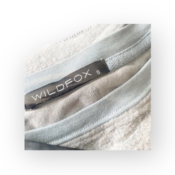 new Wildfox Couture ☻ Classic BBJ Pullover Beach Jumper Sweatshirt ☻ Grey Small - Picture 5 of 12